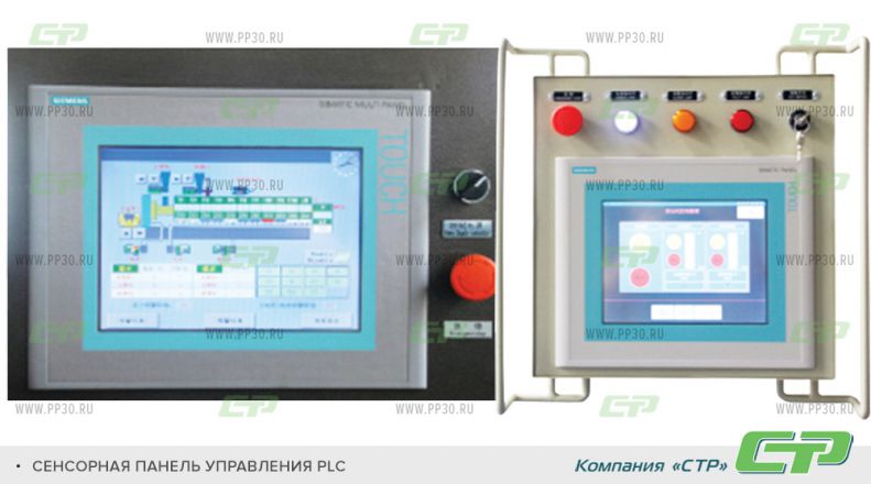 сенсорная панель управления PLC