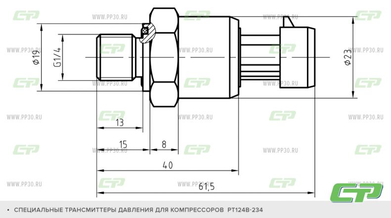 PT124B-234 схема