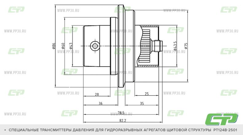 РТ124В-2501 схема